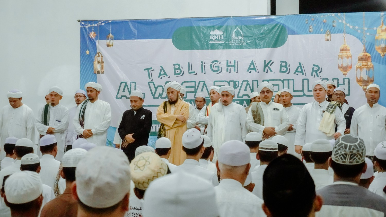Tabligh Akbar Al-Wafa Biahdillah Jateng & DIY di Tegal Berlangsung Khidmat dan Penuh Semangat